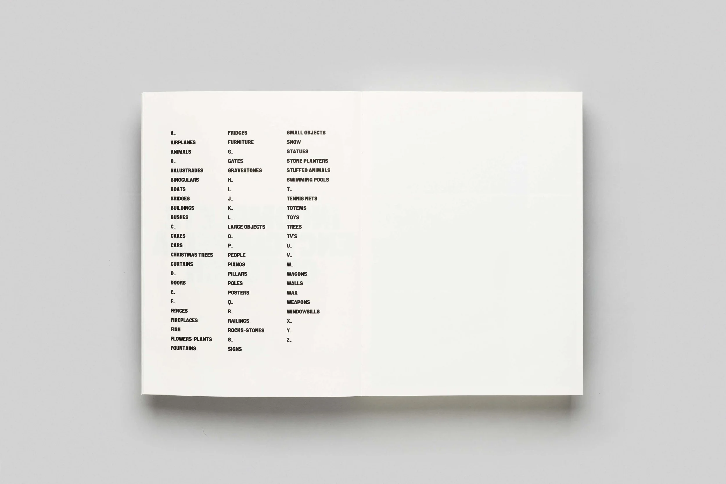 INCOMPLETE ENCYCLOPEDIA OF TOUCH — ERIK KESSELS